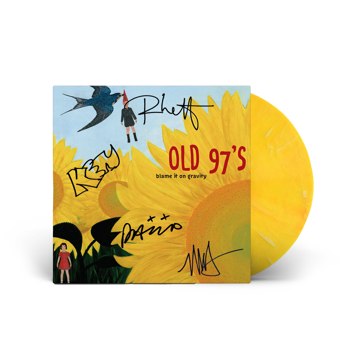 Blame It On Gravity - Signed Sunflower Vinyl