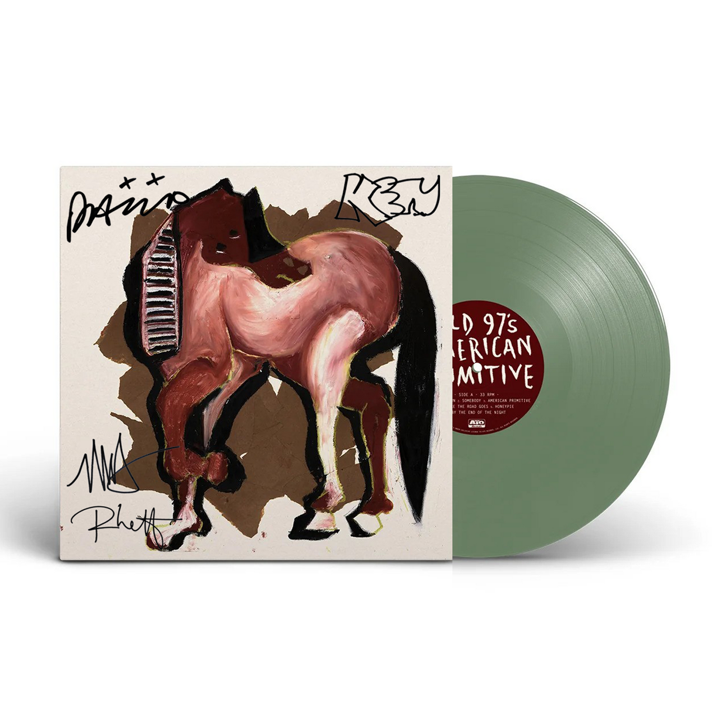 American Primitive - Signed Olive Green Vinyl