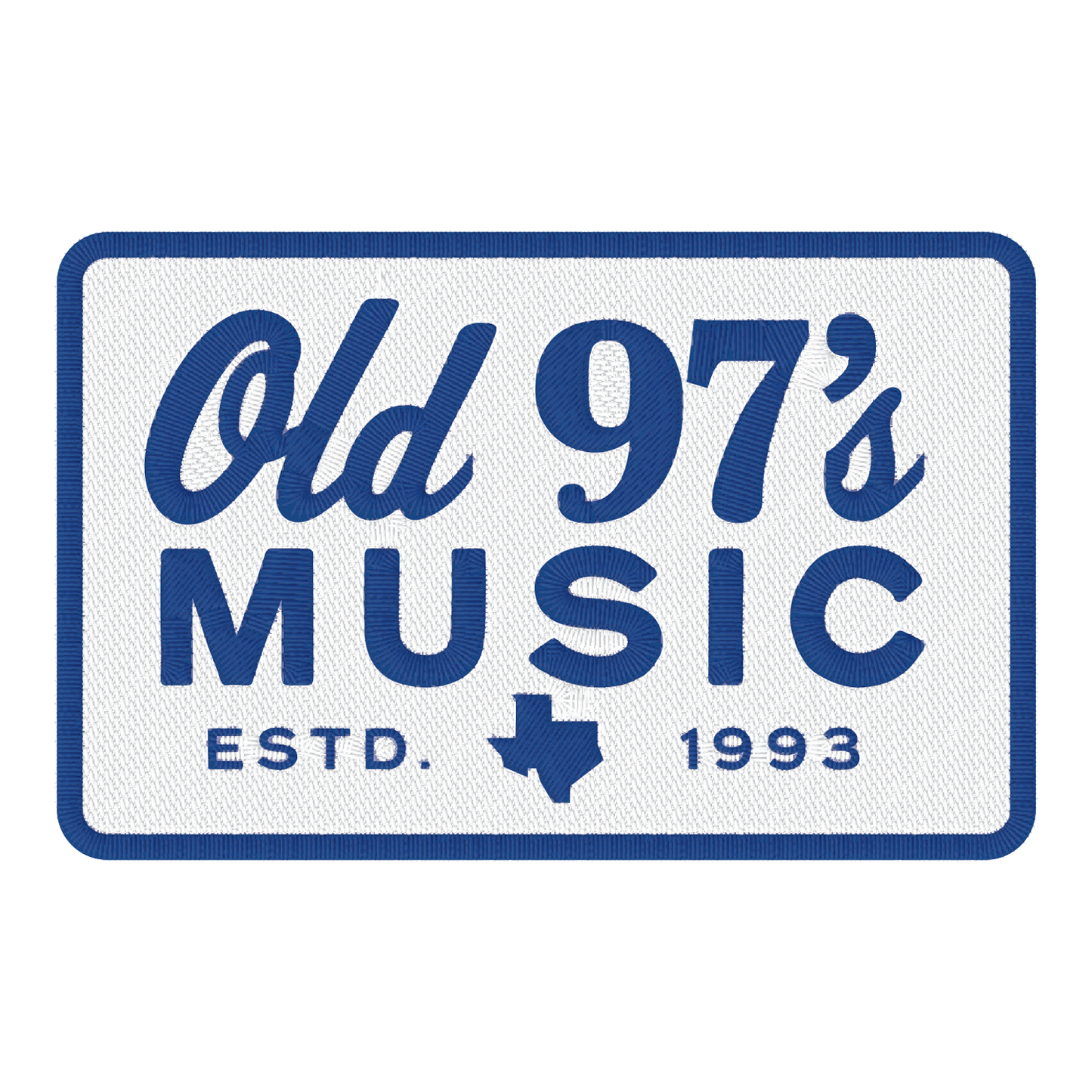 Old 97s Music Blue/Natural Patch