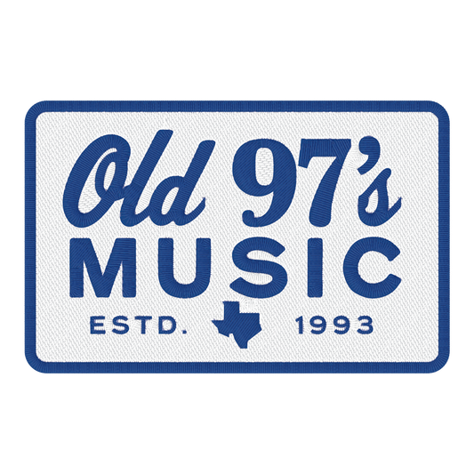Old 97s Music Blue/Natural Patch
