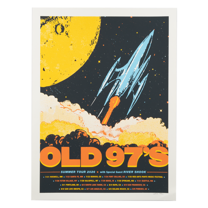 Old 97's - Summer Tour Poster