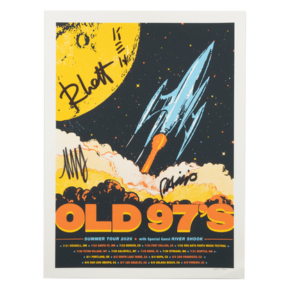 Old 97's - Summer Tour Poster