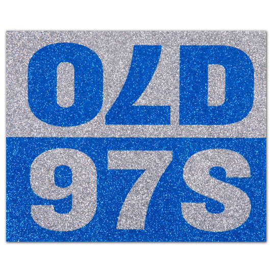 Old 97s Sparkle Sticker -- Small