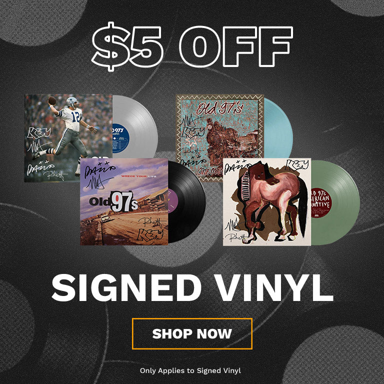 $5 Off Signed Vinyl. Shop Now. Only Applies To Signed Vinyl.